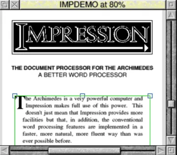 Impression Jr (19xx)(Computer Concepts) screen shot game playing